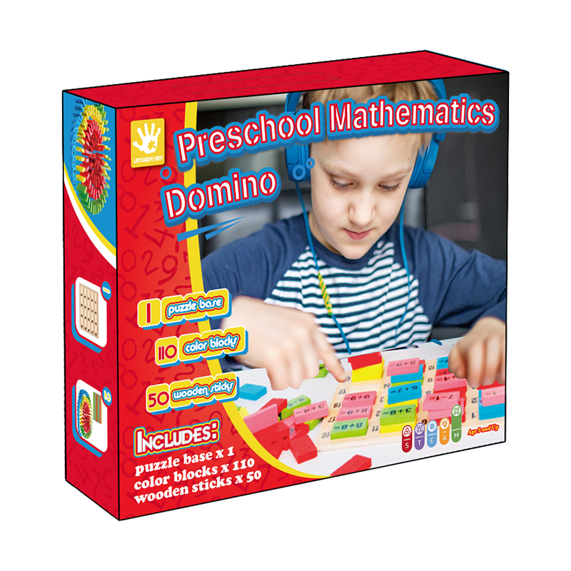 Predškolski matematički komplet igračaka Domino